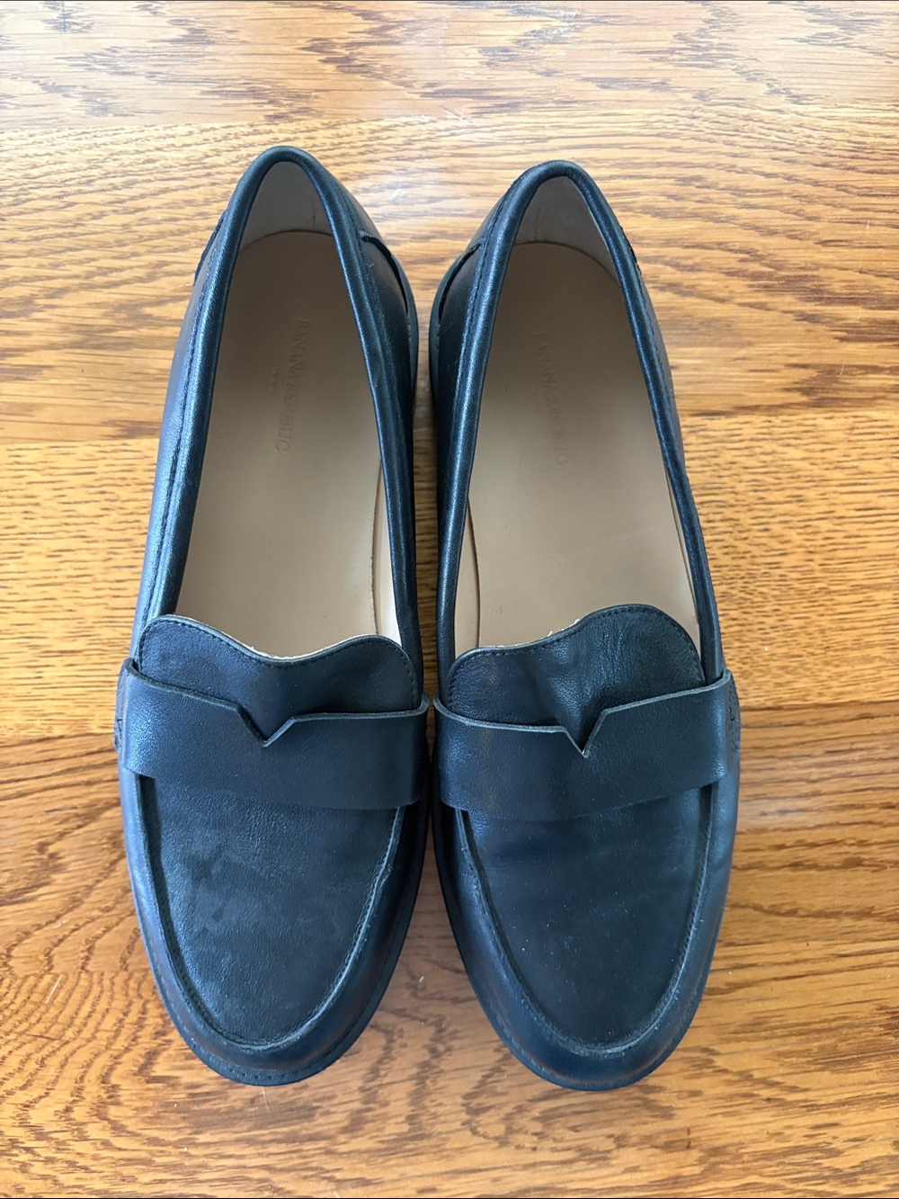 BANANA REPUBLIC FACTORY genuine leather loafers